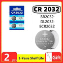 3V Lithium Button Batteries - Pack of 2-60 Pieces for Watches, Toys, and More  ourlum.com 2PCS(G)  