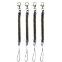 4PCS Tactical Retractable Elastic Rope Anti-lost Keychain Tools