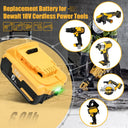 For Dewalt Screwdriver 20V 6.0Ah/9.0Ah DCB200 Battery Lithium Ion