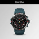 Zeblaze Stratos 2 GPS Smart Watch: Stylish Health Tracker for Men  ourlum.com Steel Blue  