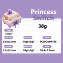 Princess Switch Tactile HIFI Mechanical Keyboard Switches Custom Options