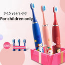 Vibrant Kids Electric Toothbrush Gentle Cleaning Rechargeable