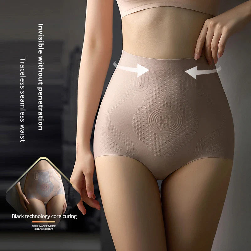 Seamless High Waist Tummy Control Panties for Postpartum Slimming and Support