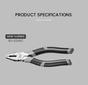 AIRAJ 6/8 Inch Multifunctional Diagonal Pliers Needle Nose Pliers