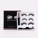 Magnetic Eyelash Kit with Synthetic Lashes for Glam Eyes