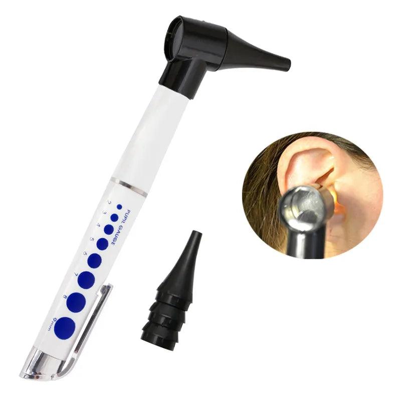 Clinical Otoscope & Ear Magnifier Set for Professionals: High Quality, Enhanced Visibility, Multi-functional.