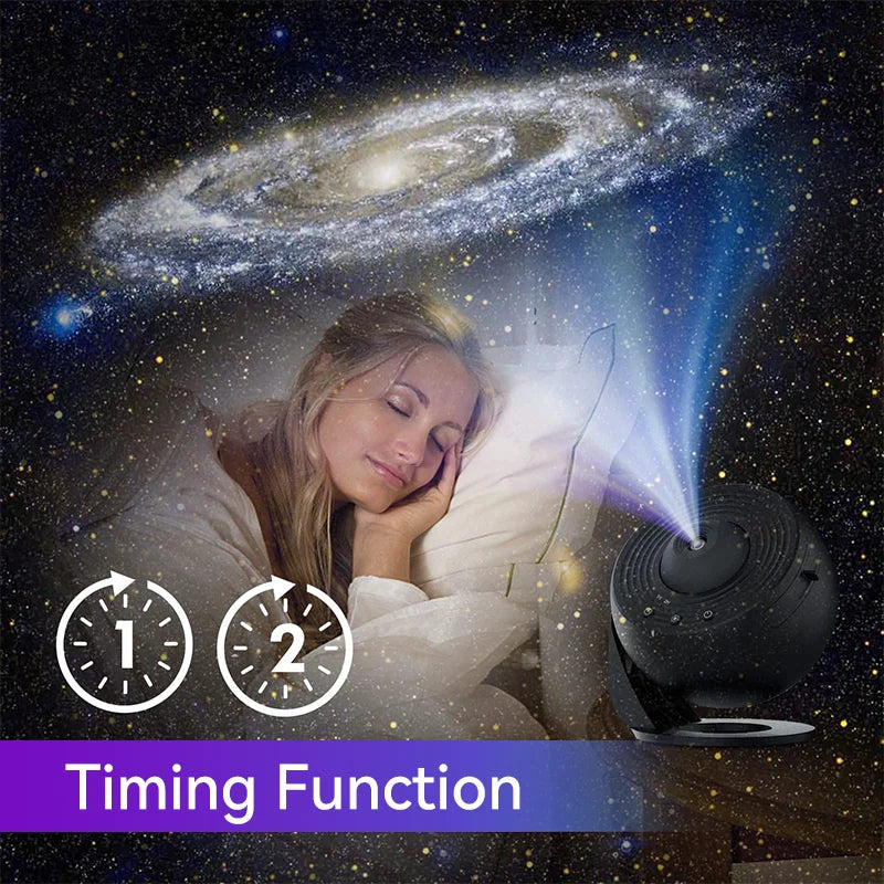 Planetarium Projector Galaxy Projector Star Projector 13 Sheets Of Film Meet Fantasy of Starry Sky Extreme Romantic For Bedroom