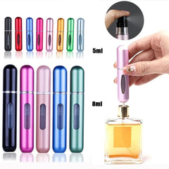 Portable Perfume Atomizer: Travel-friendly Refillable Aluminum Spray Bottle