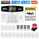 Smart WiFi GSM Alarm System with Remote Access LCD Display