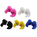 1 Pair Waterproof Soft Earplugs Silicone Portable Ear Plugs