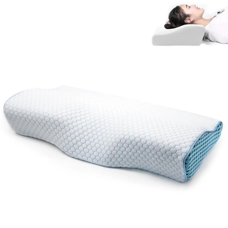 Cervical Support Memory Foam Pillow for Neck Pain Relief and Alignment