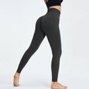 Seamless High Waist Nude Yoga Pants Women's Hip Lifting Fitness