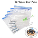 3D Filament Storage Bags: Preserve Filament Quality - PLA PETG TPU  ourlum.com Bag With Pump kit  