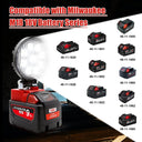 Super Bright 18V Waterproof LED Work Light 180° Rotation