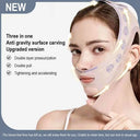 Double-Deck Face Slimming Bandage Face Lifting Belt