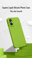 For Reno8 Lite Case YIYONG Soft Silicone Cover Shockproof