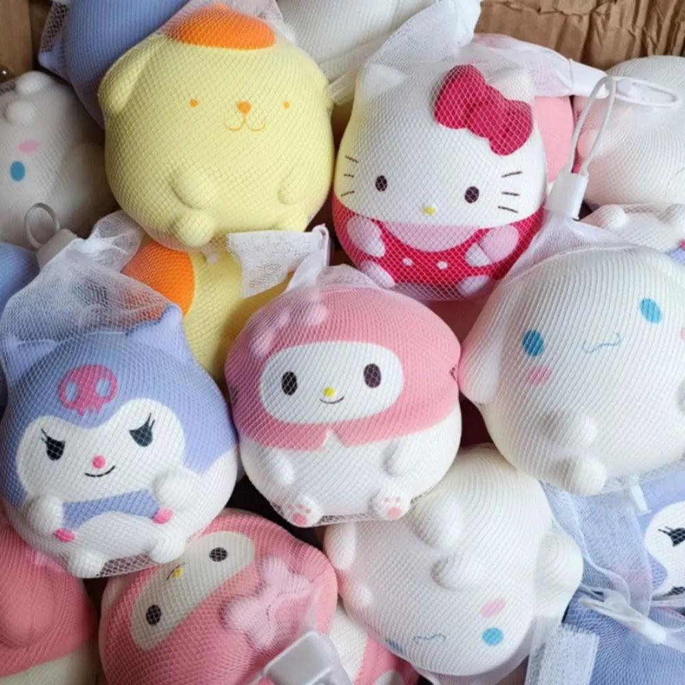 Kawaii Sanrio Kuromi Cinnamoroll Squishy Toy for Stress Relief  ourlum.com   