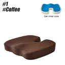 Cooling Gel Memory Foam Seat Cushion for Tailbone Relief