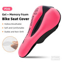 Comfortable Soft Gel Memory Foam Bicycle Seat Cover - 6 Colors