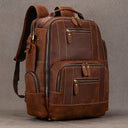 Hot Multifunction Fashion Men Backpack Large Leather Daypack