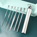 Gentle Stainless Steel Ear Care Kit for Effective Wax Removal