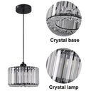 Glass Led Pendant Light Modern Ceiling Lamp Adjustable Fixture