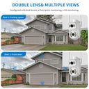 4K Dual Lens PTZ Wifi Camera: Enhanced Outdoor Security  ourlum.com   