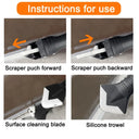 5 In 1 Silicone Spatula Window Cleaning Tool Kit