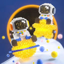 Space Astronaut Building Blocks Set with Light - Creative DIY Toys  ourlum.com   