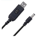 5.5*2.1mm WiFi Powerbank Cable Connector: Boost Your Device Performance  ourlum.com 5V to 12V  