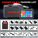 KINGBOLEN K10 Car Diagnostic Tools ECU Coding Active Test