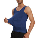 Men's Compression Slimming Corset Vest for Tummy Control