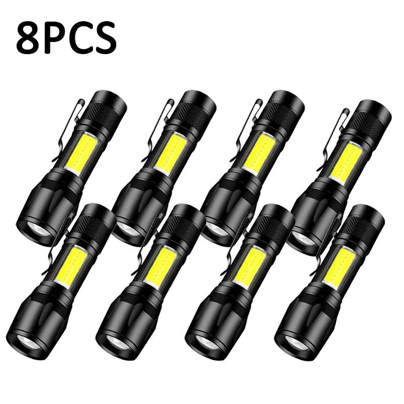 Mini Torch LED Flashlight: Ultimate Gear for Camping & Outdoor Adventures  ourlum.com   