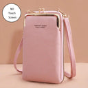 Soft Leather Crossbody Phone Purse Stylish Wallet for Women