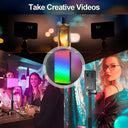 RGB LED Video Light: Professional Photography Lighting with Customizable Effects  ourlum.com   