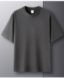 100% Pure Cotton Summer High-End Brand Men's T-Shirt