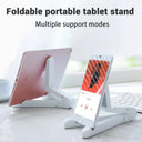 EMTRA Universal Tablet Stand: Adjustable Holder for iPad Air Pro - Multi-Angle Foldable Stand  ourlum.com   