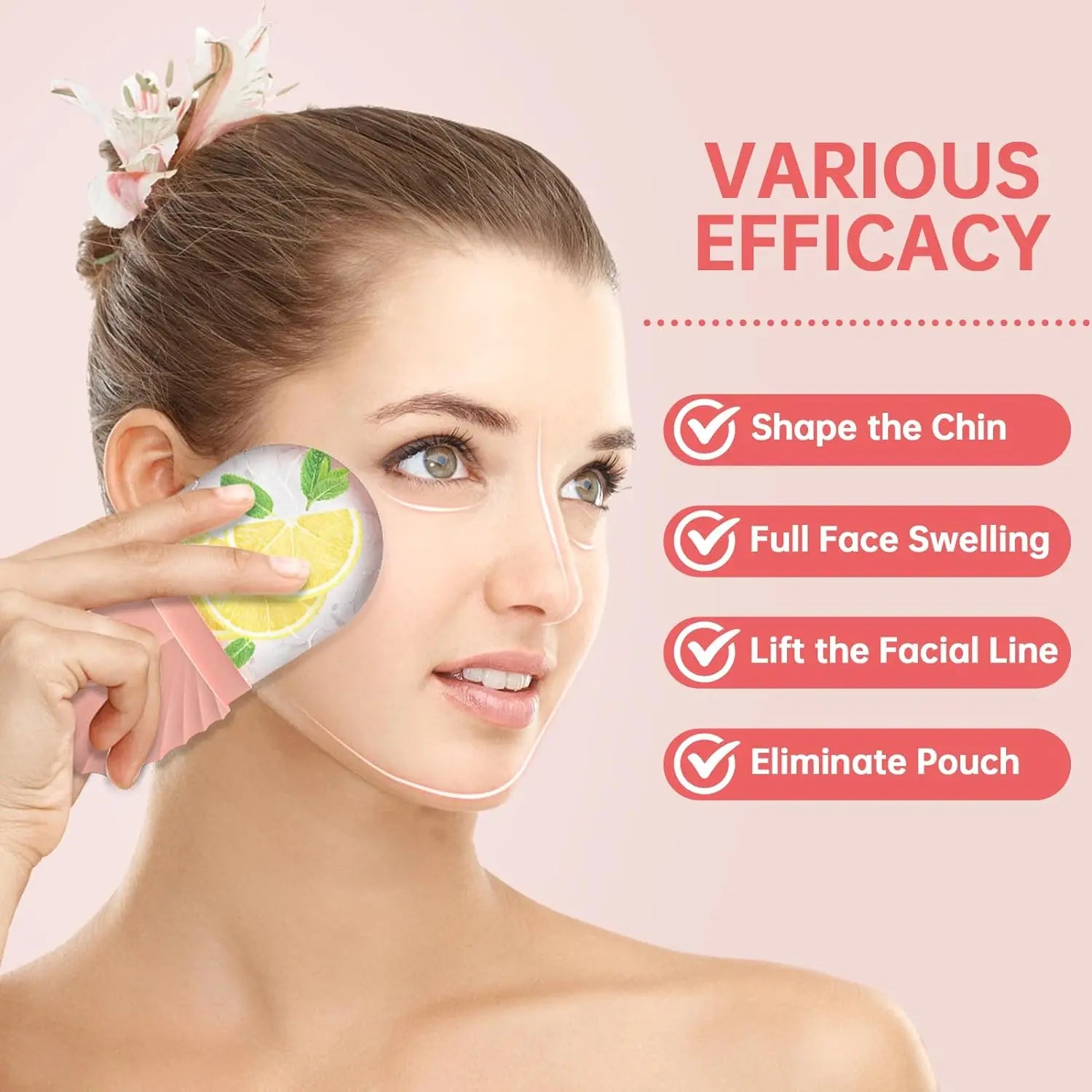 Ice Face Roller Silicone Ice Facial Rollers Cube Face Contour for Eyes Neck Beauty Facial Massage Roller Pore Shrink Face Roller