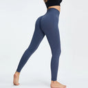 Seamless High Waist Nude Yoga Pants Women's Hip Lifting Fitness