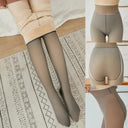 Winter Comfort Thermal Leggings - Stylish Slim Translucent Stockings & Pants - Elastic Sexy Thick Pantyhose - 80g 200g  ourlum.com   