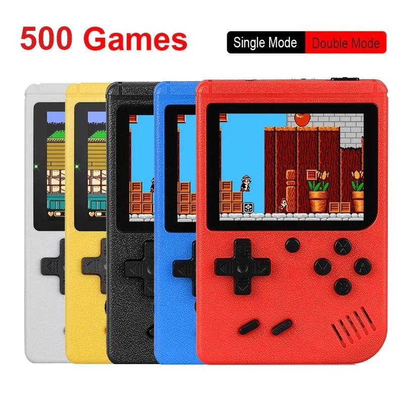 Retro Mini Handheld Game Console: Portable Player with 500 Classic Games  ourlum.com   