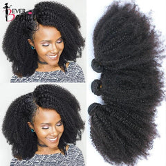 Mongolian Afro Kinky Curly Hair Bundles: Premium Stylish Tresses