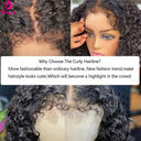 Kinky Curly Bob Wig Customizable Human Hair Fast Shipping