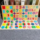 Wooden Montessori Puzzle Toys for Early Learning and Development  ourlum.com   