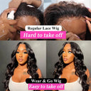 Luxe Body Wave Lace Front Wig Premium Human Hair Glamour