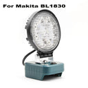 Makita & Dewalt Compatible 27W LED Work Light Flashlight