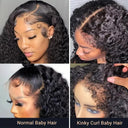 Luxury Brazilian Curly Lace Front Wig for Natural Look