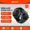 Zeblaze Stratos 2 GPS Smart Watch: Stylish Health Tracker for Men  ourlum.com   