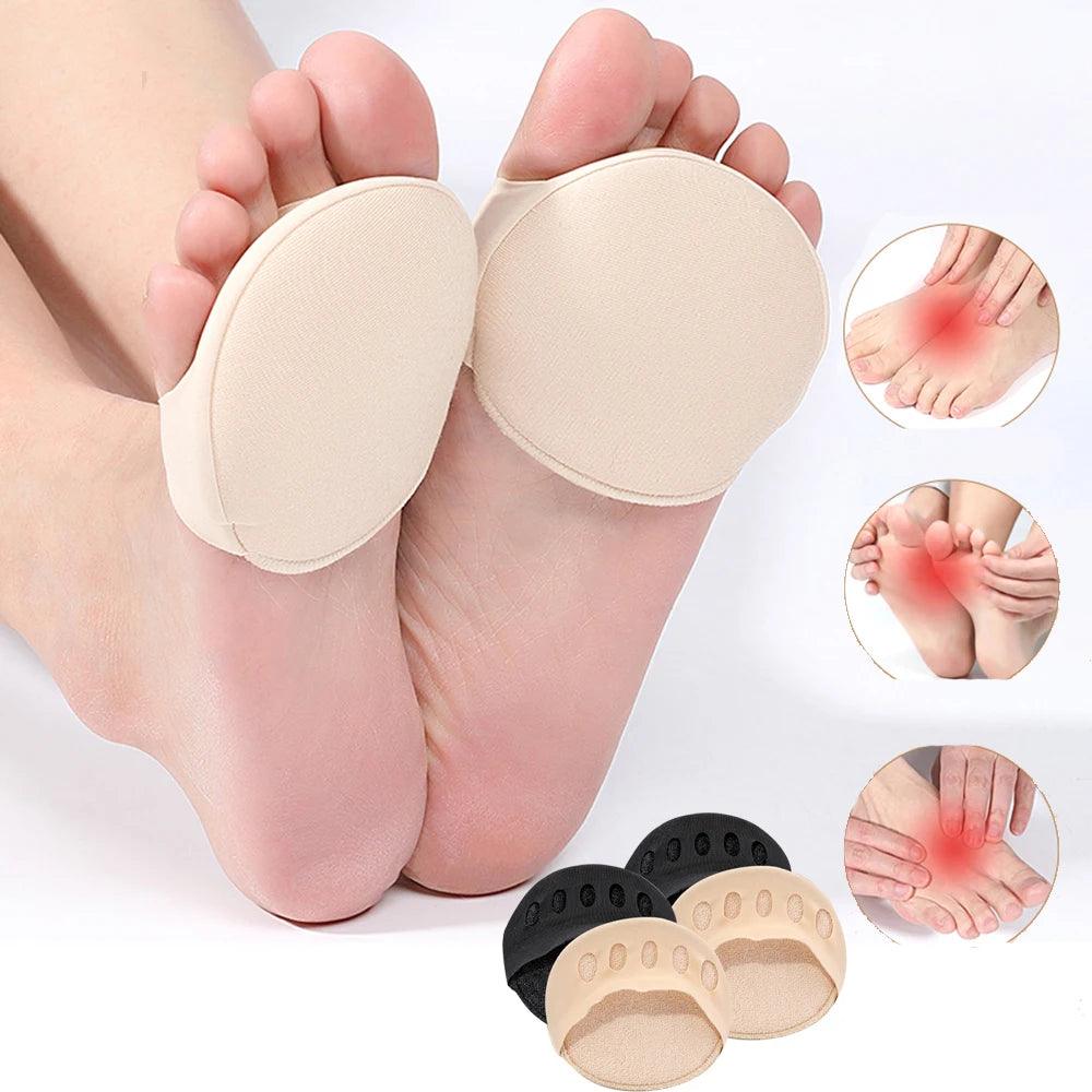 5-Toe Forefoot Pads for Women's High Heels - Pain-Relief Insoles for All-Day Comfort  ourlum.com   