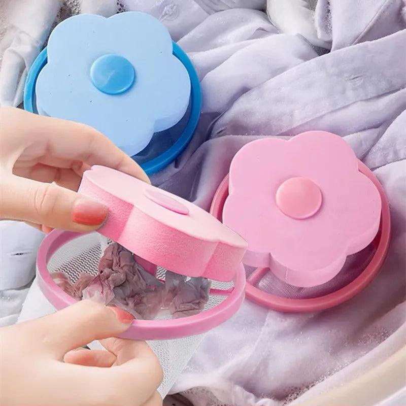 Floating Pet Hair Filter Washing Machine Lint Removal Catcher  ourlum.com   